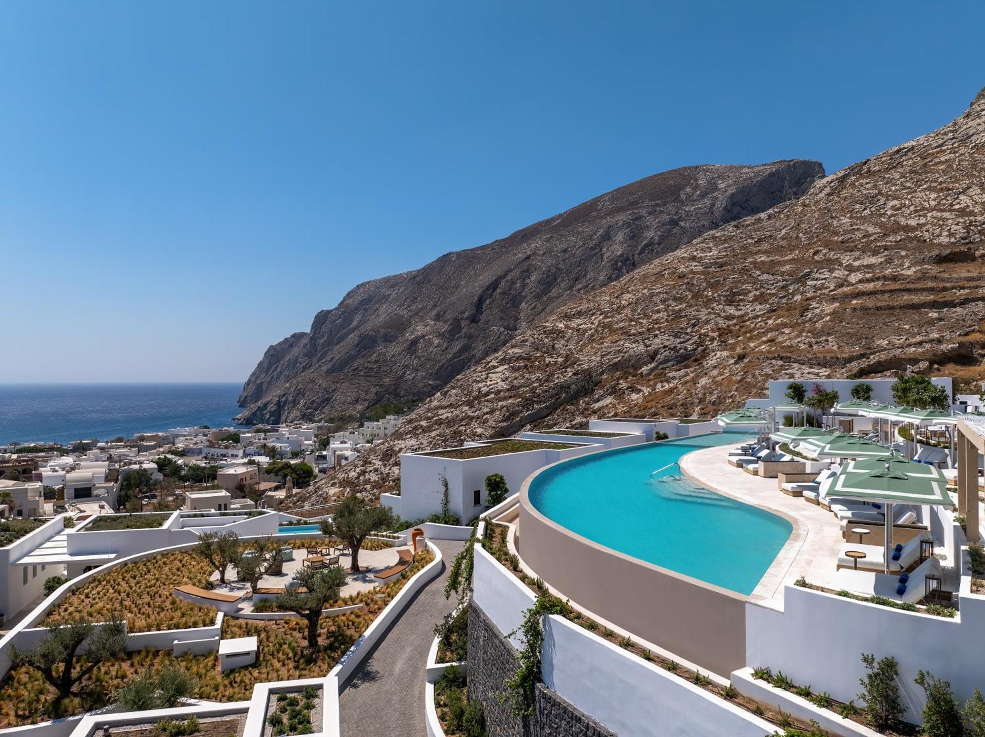 Sandblu Resort Kamári エクステリア 写真