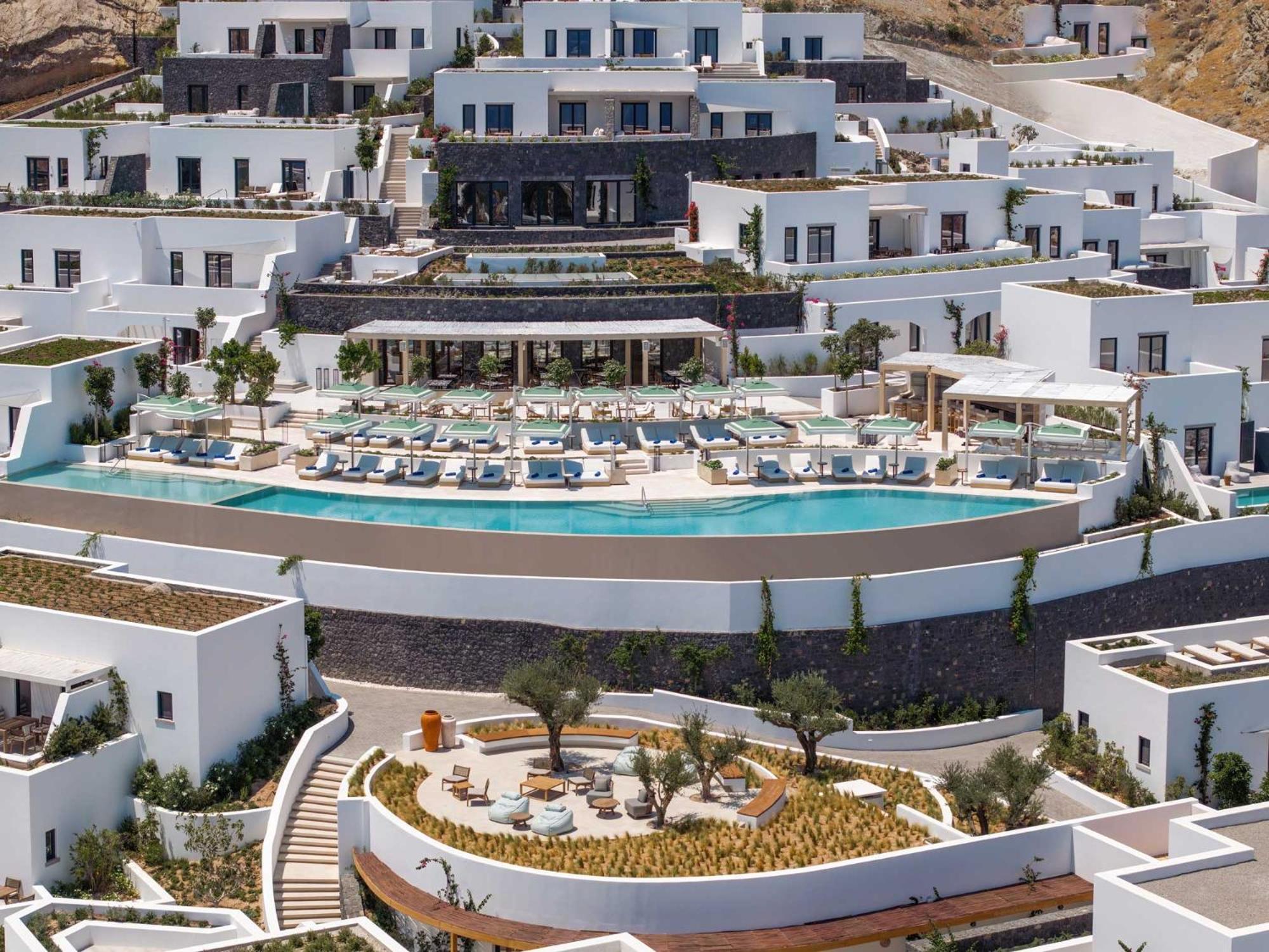 Sandblu Resort Kamári エクステリア 写真